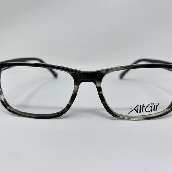 ALTAIR EVOLUTION EYEGLASSES A4036 FRAMES (001) BLACK HORN 54 [] 17 140 DEMOS - Picture 2 of 13